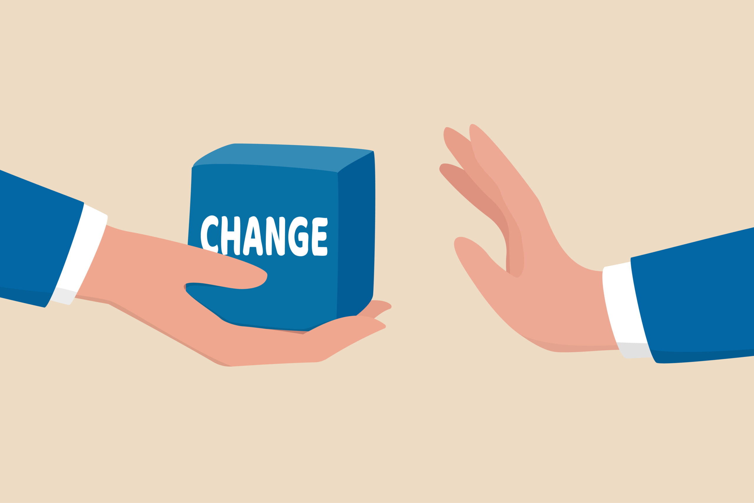 When resistance to change is an enabler to change