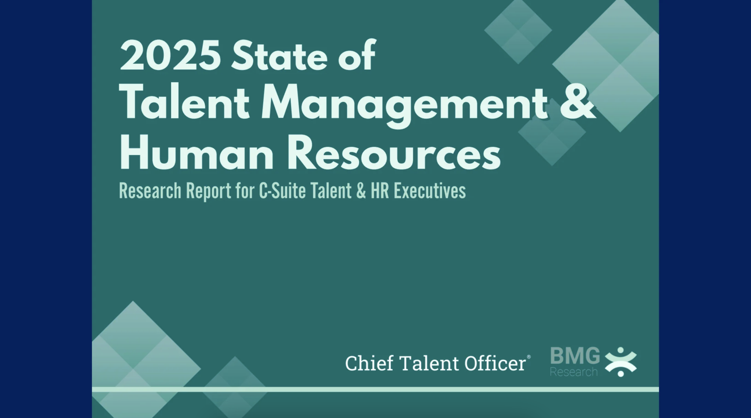 2025 State of Talent Management & Human Resources Cover Image