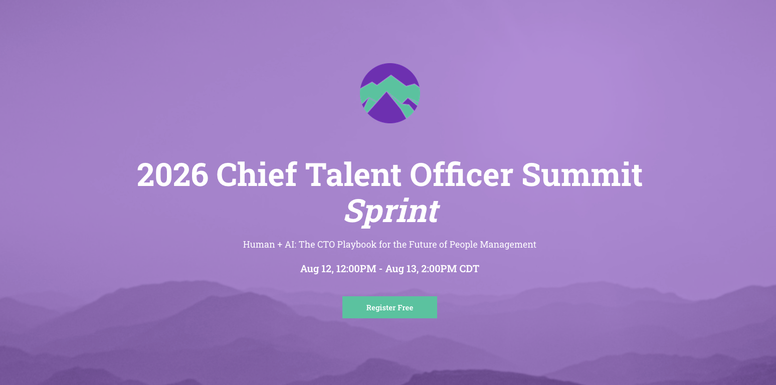 CTO 2026 summit sprint featured image